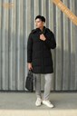 WAJKBD200M - ĐEN_3 Ảnh của Áo jacket 3 lớp dáng dài